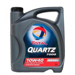 Моторное масло Total Quartz Diesel 7000 10w40, 5 л