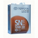 Масло моторное Toyota SN 10W-30, 4л